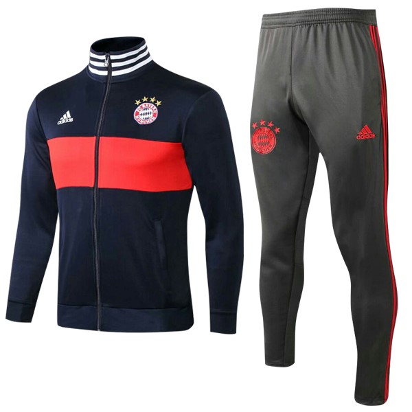 Survetement Football Bayern 2018-19 Bleu Gris